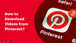 How to Download Videos from Pinterest?